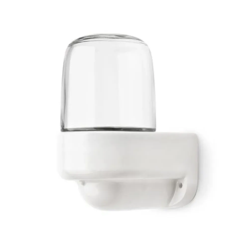 Wall Light Bathroom Fixture - Clear, Glass