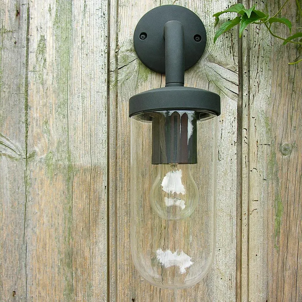 Wall Light with Lantern Design - Metal