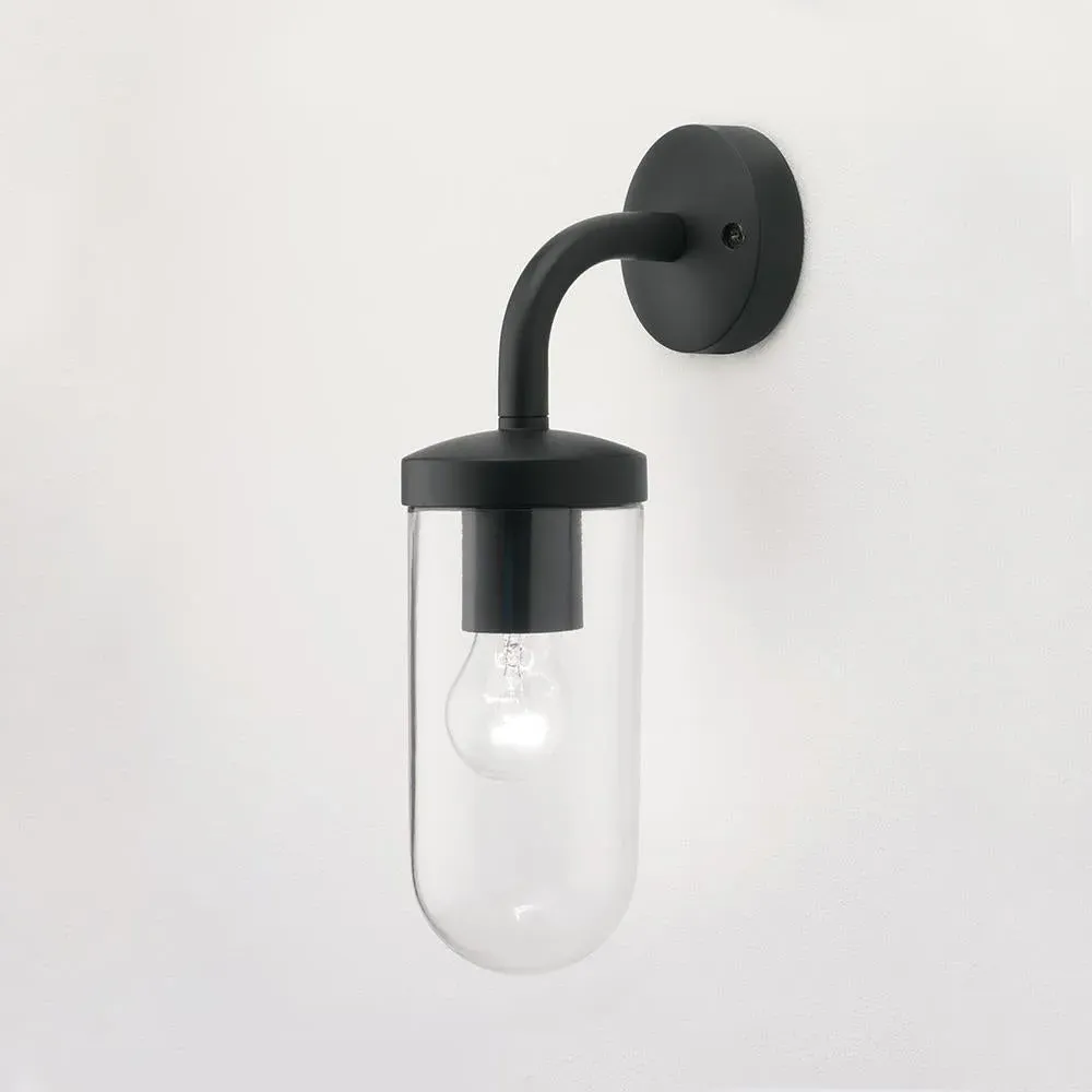 Wall Light with Lantern Design - Metal