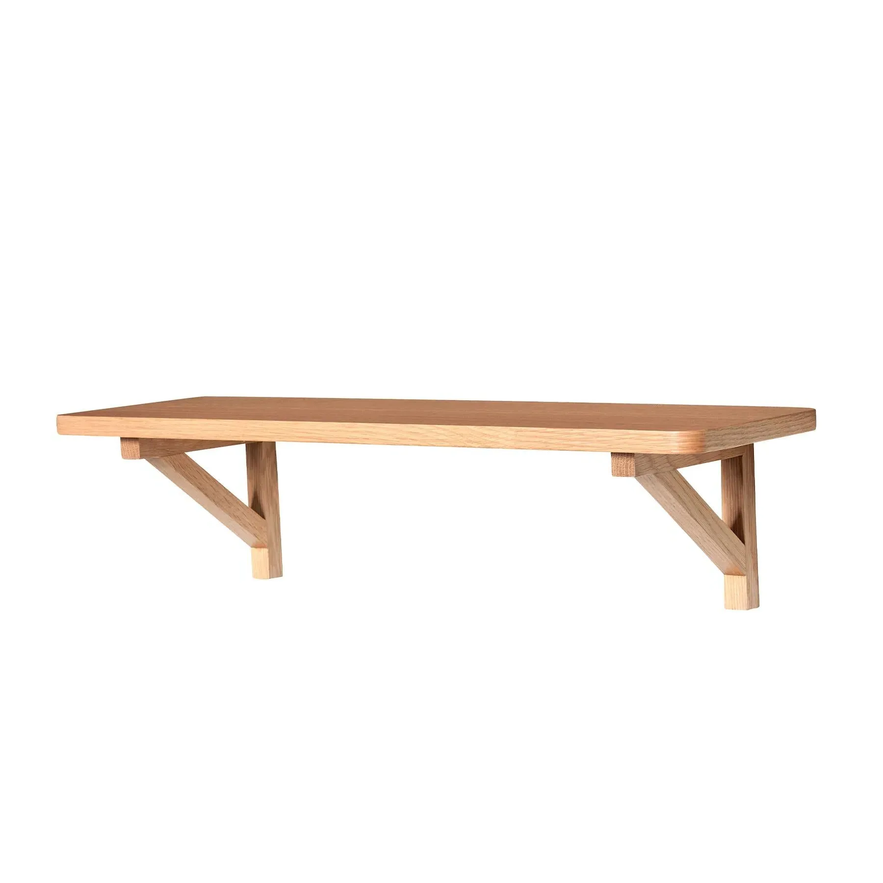Wall Shelf with Dual Function - Natural, Oak