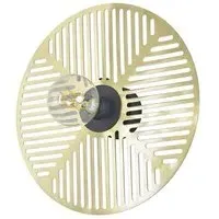 Waterlily Wall Light - Brass, Metal