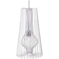 Wire Pendant Light - White