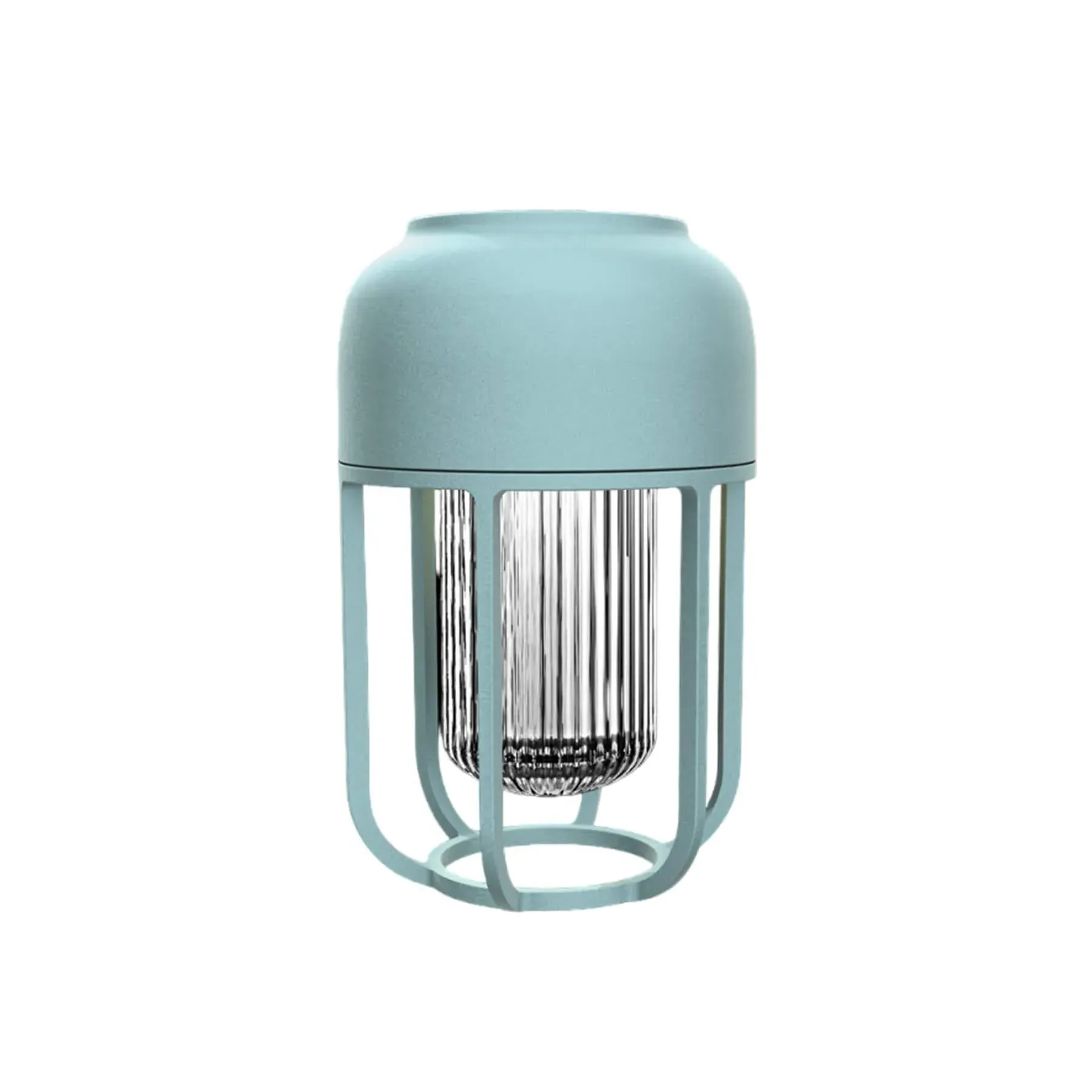 Portable Solar Lamp with Handle - Ice Blue