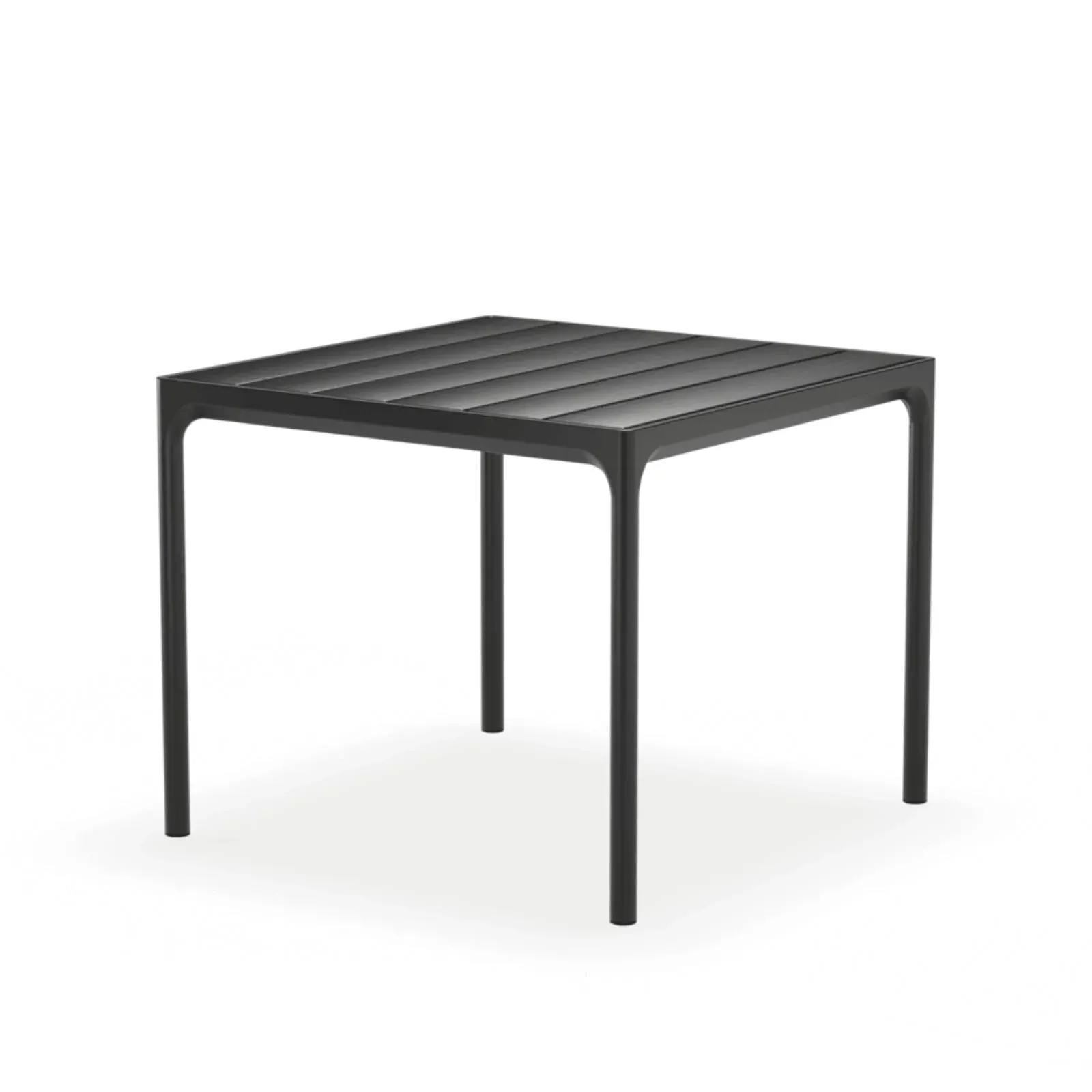 Small Outdoor Dining Table - Black, Bamboo image