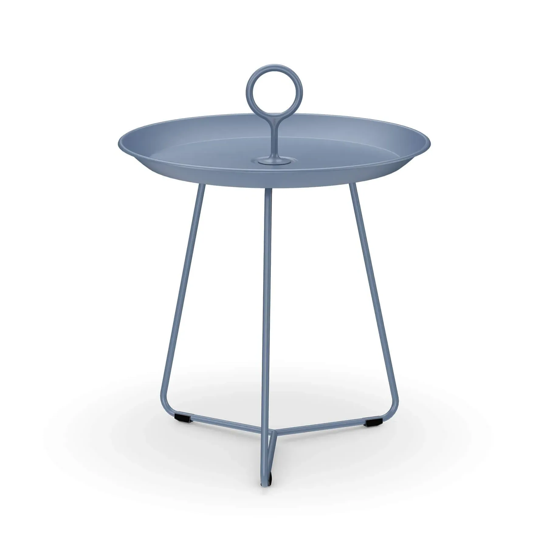 Small Side Table with Drain System - Blue, Steel image