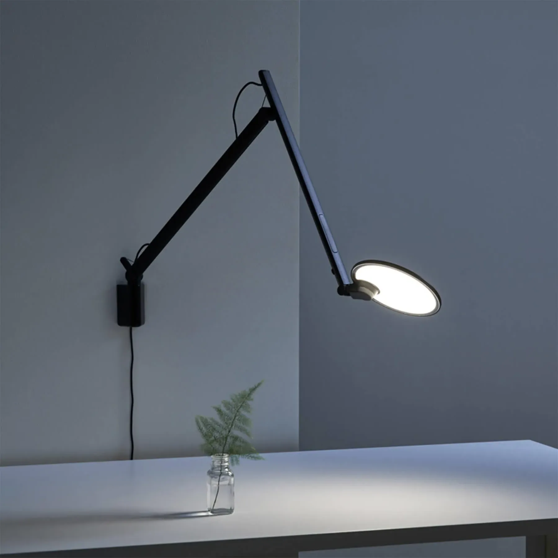 Clamp Mount Task Light with LED - White