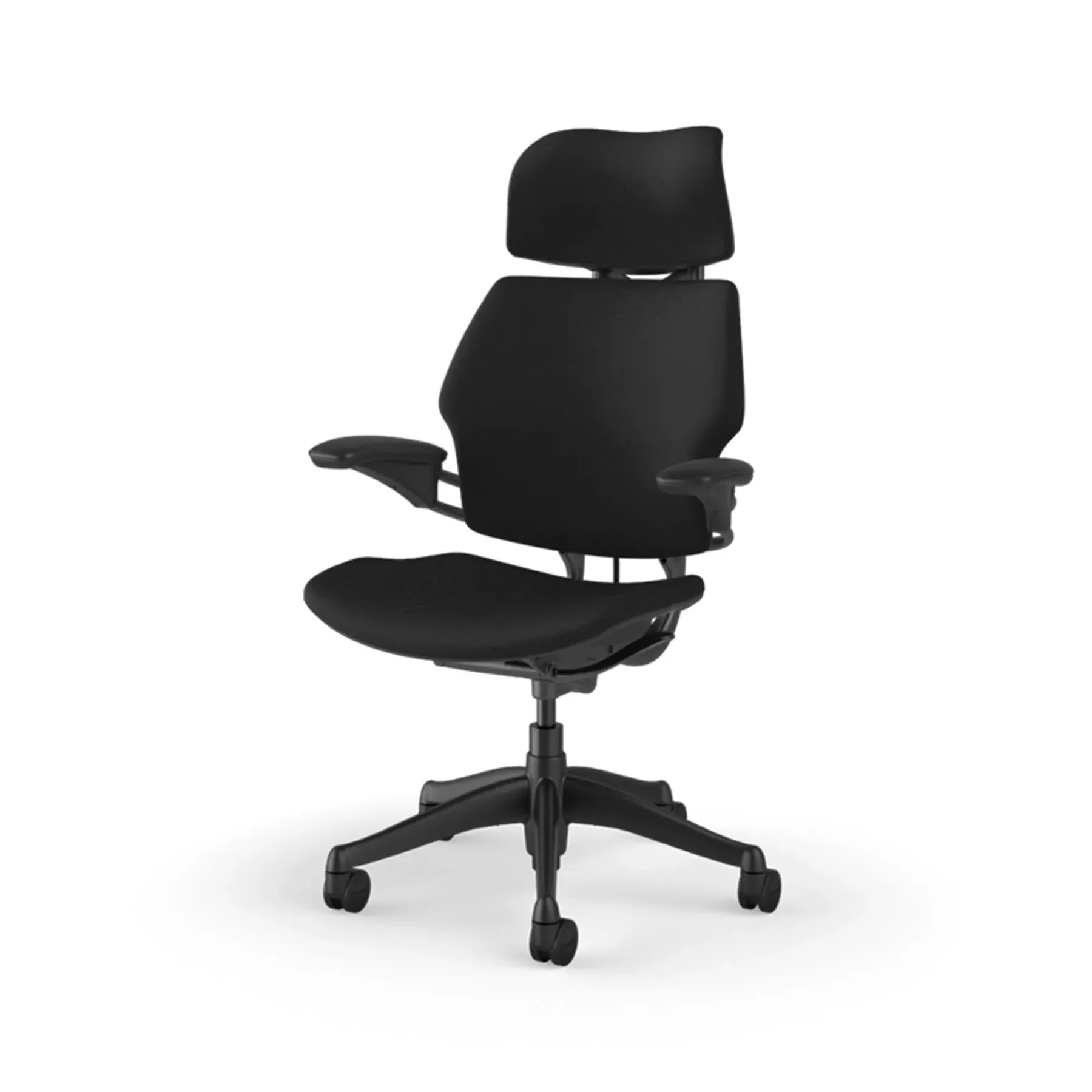 Office Chair with Headrest - Graphite, Fabric