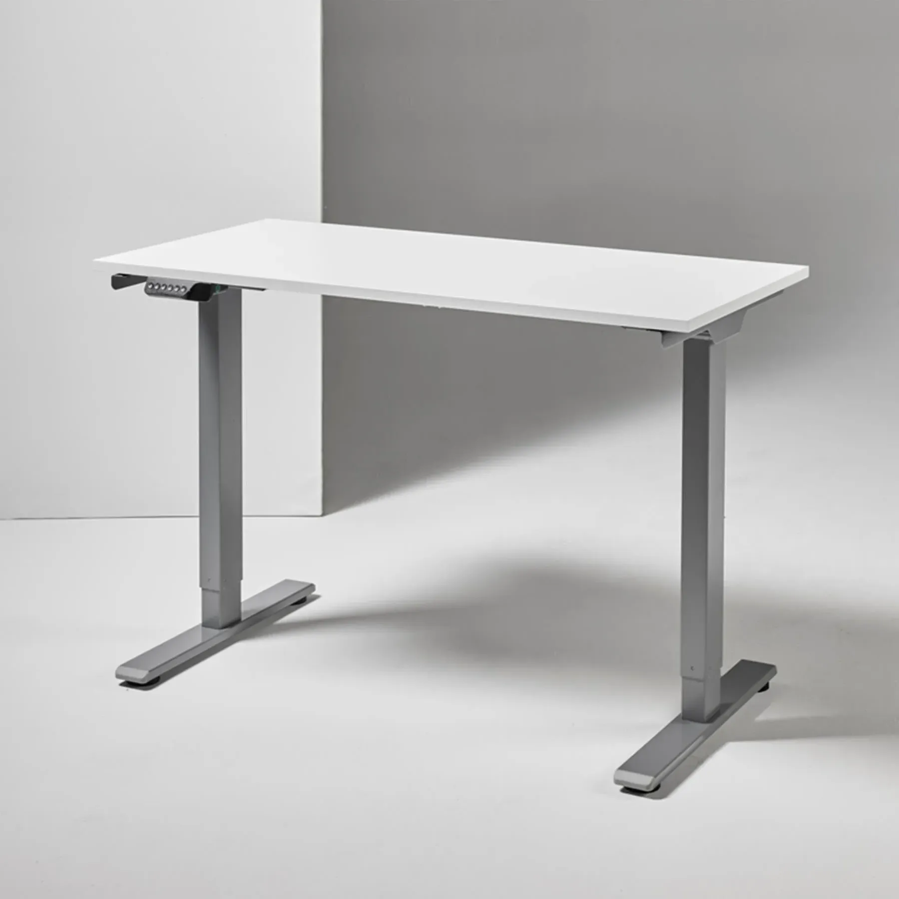 Small Sit/Stand Desk Electric Height - Black