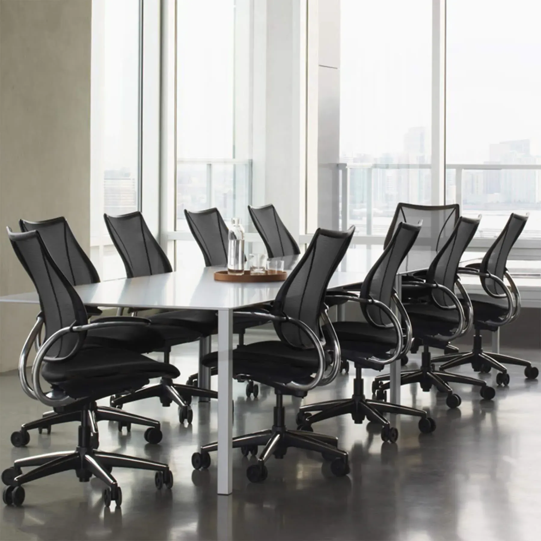 Task Chair with Mesh Back - Silver, Mesh