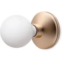 Bee Wall Light with Battery - Gold, Frosted