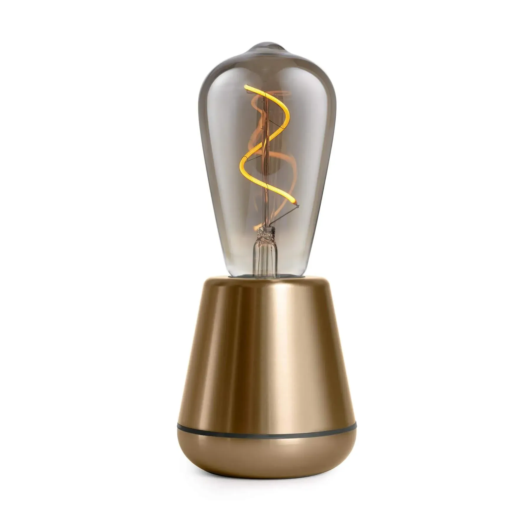One Portable Rechargeable Lamp - Gold