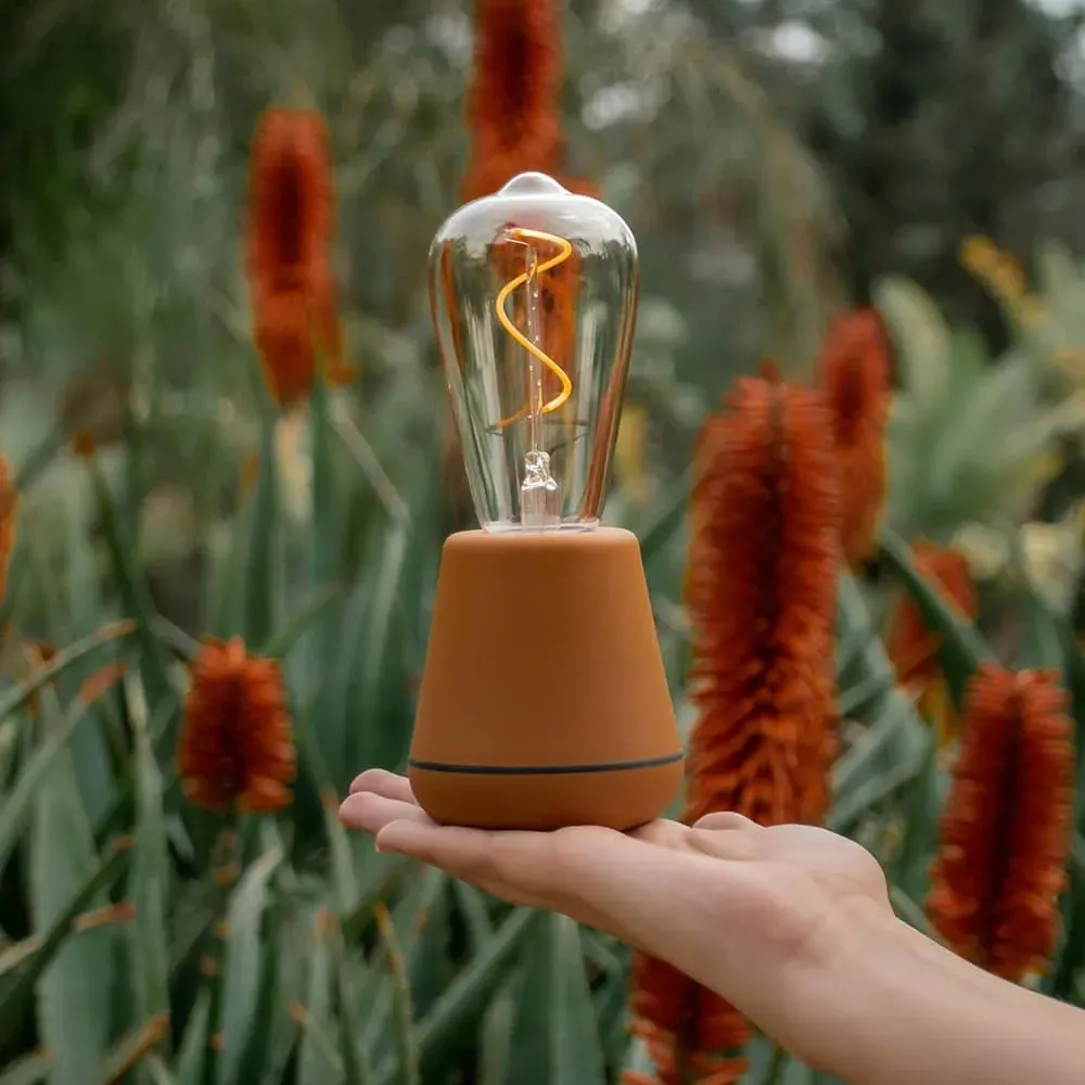 Portable Rechargeable Lamp - Cinnamon