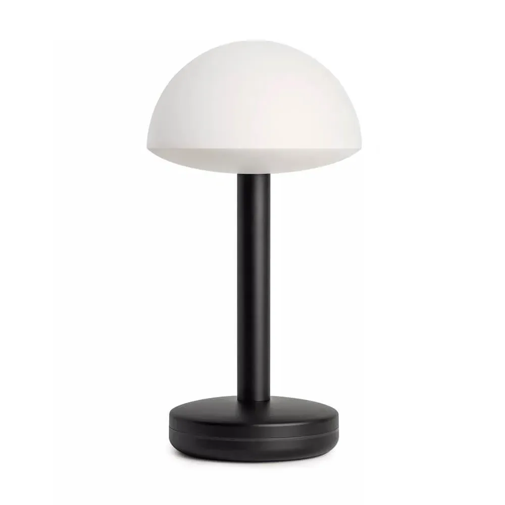 Portable Rechargeable Table Lamp - Black, Aluminium image