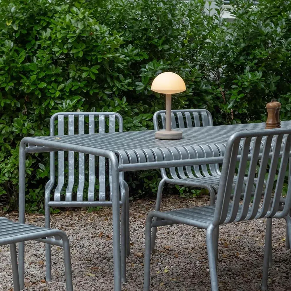 Portable Rechargeable Table Lamp - Gold, Aluminium