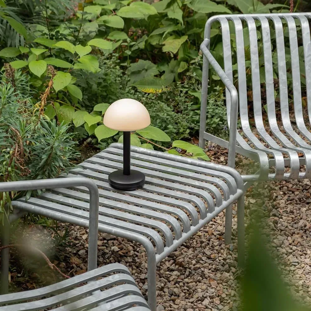 Portable Rechargeable Table Lamp - Gold, Aluminium