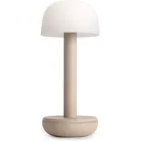 Two Portable Rechargeable Table Lamp - Beige