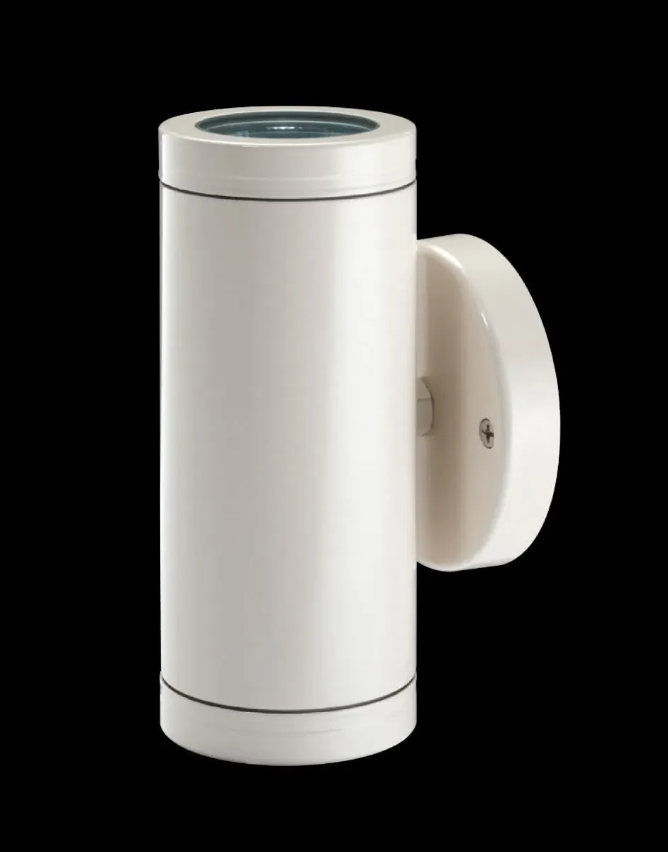 Plain Pillar Light - Dark Grey, Powder Coat