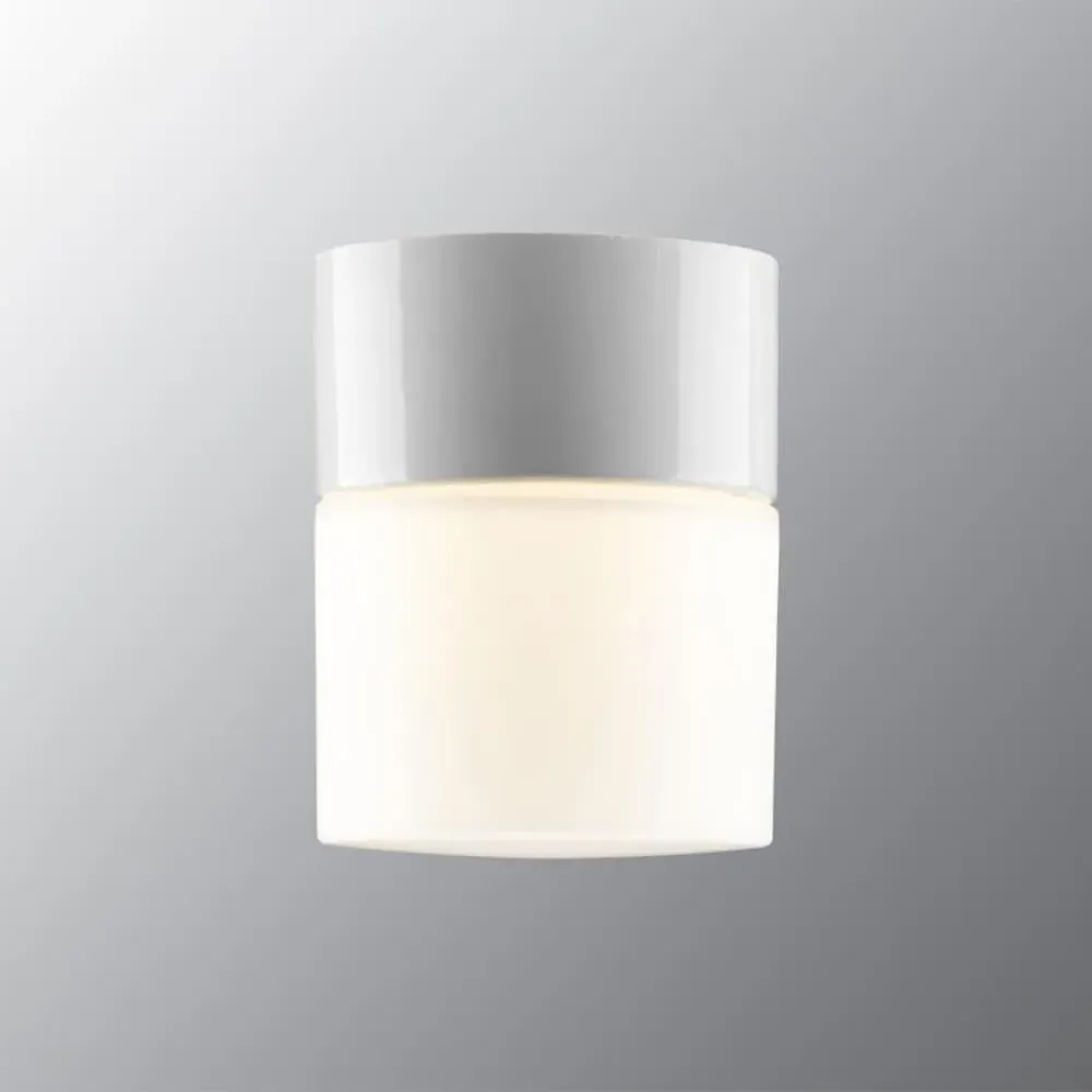 Cylindrical Ceiling Light G9 - White