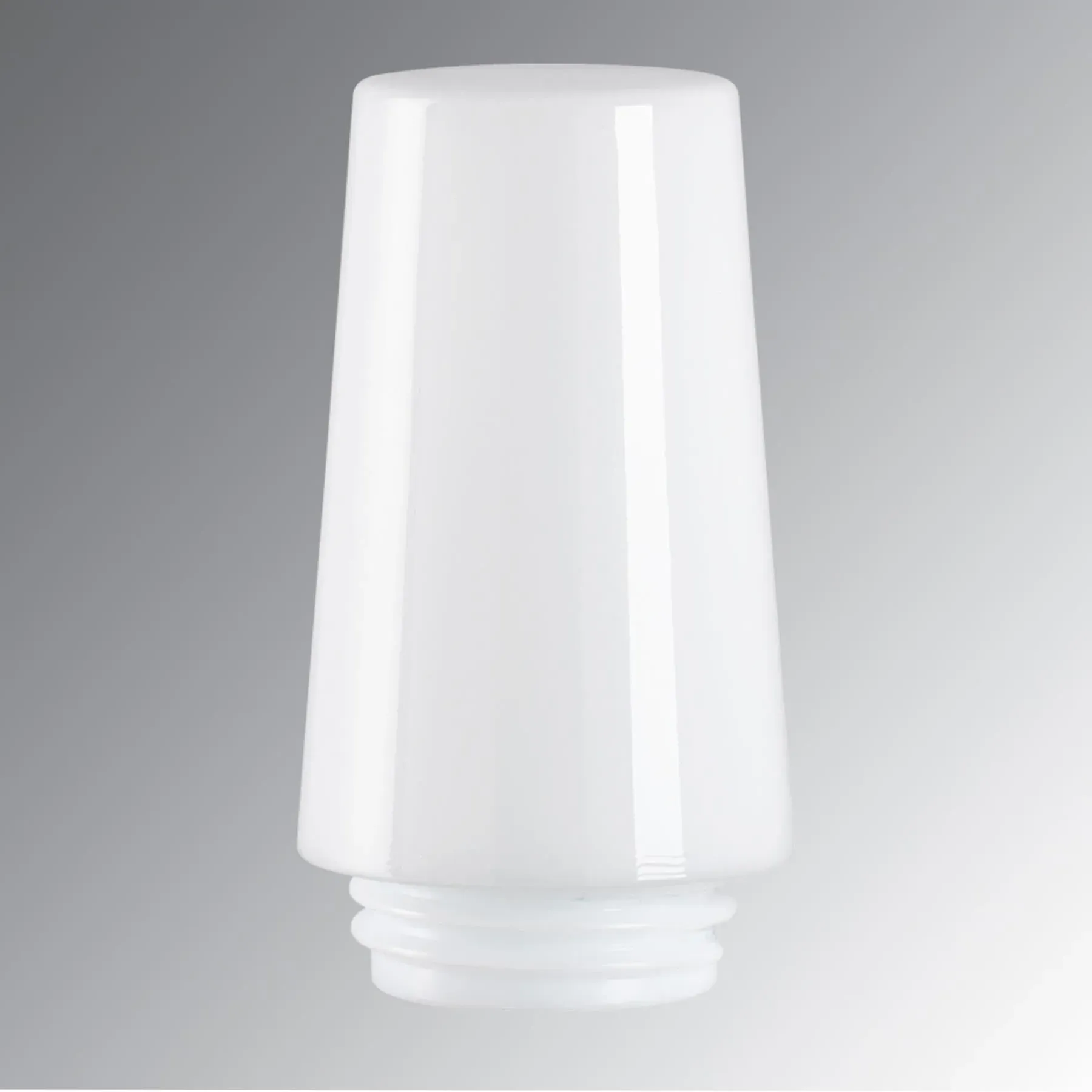 Lamp Shade with E14 Fitting - Opal Glass image