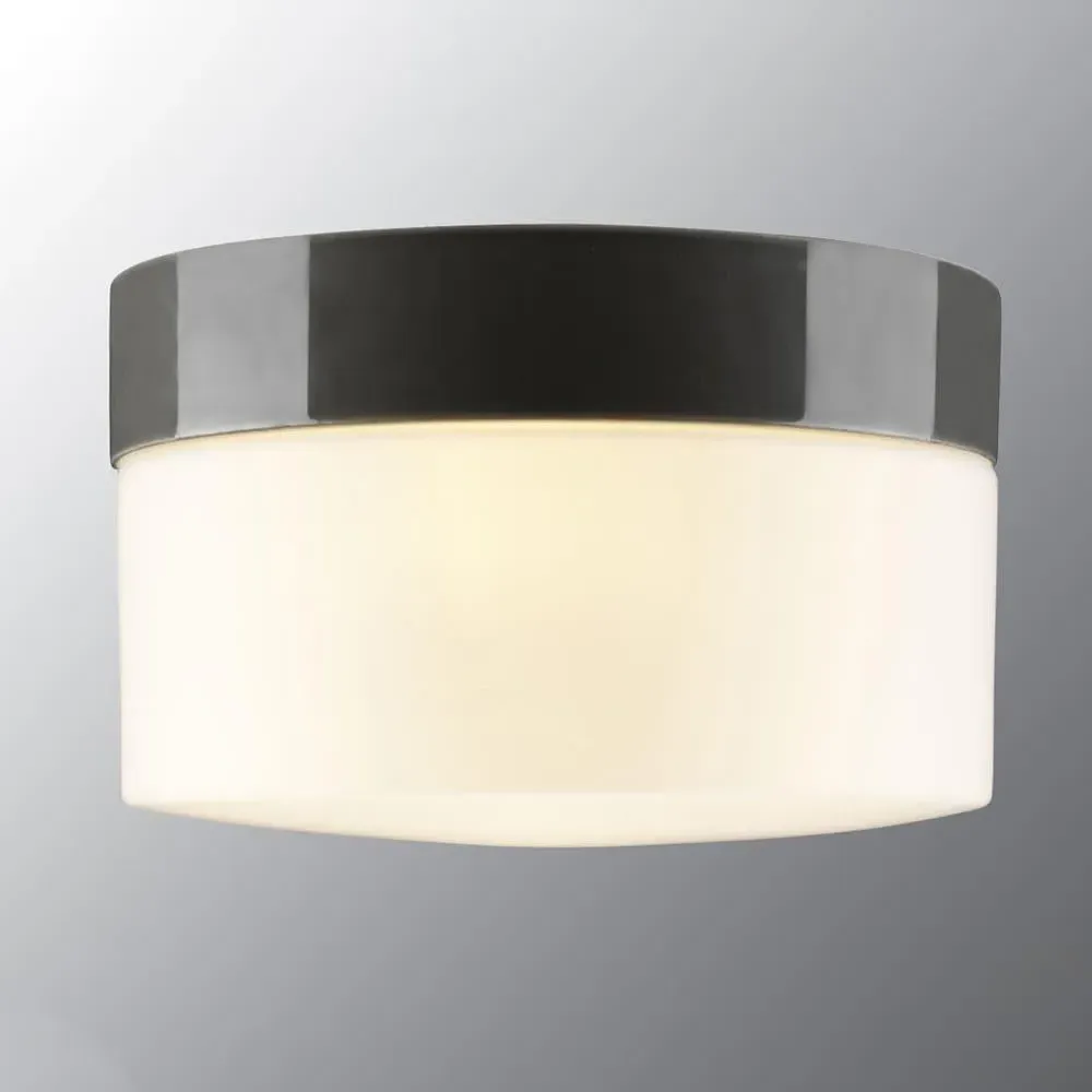 Opus 200 Cylindrical Ceiling Light - Black