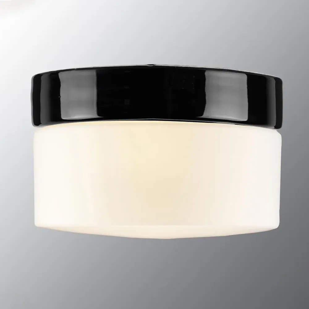Opus 200 Cylindrical Ceiling Light - White