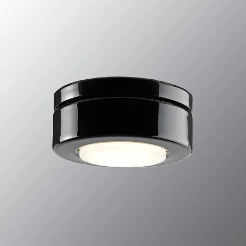 Spot Light Fixture IP44 - Grey, Ceramic