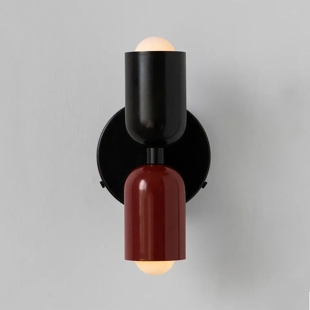 Up Down Wall Sconce - Black