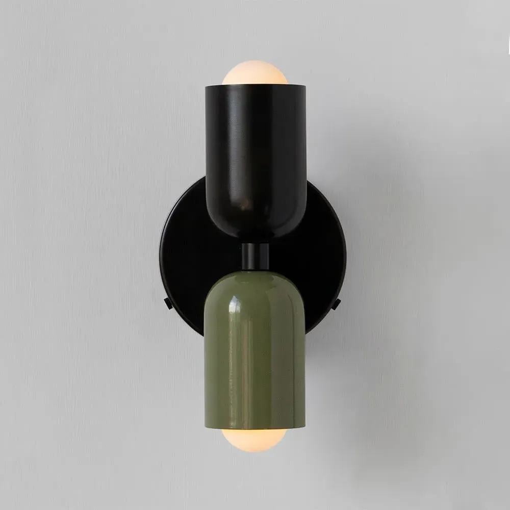 Up Down Wall Sconce - Reed Green