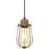 Cage Pendant Light - Brass, Metal