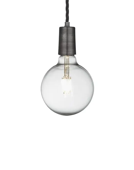 Edison Pendant Light - Pewter, Metal