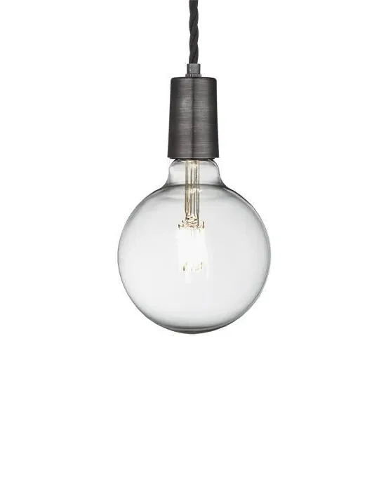 Edison Pendant Light - Pewter, Metal