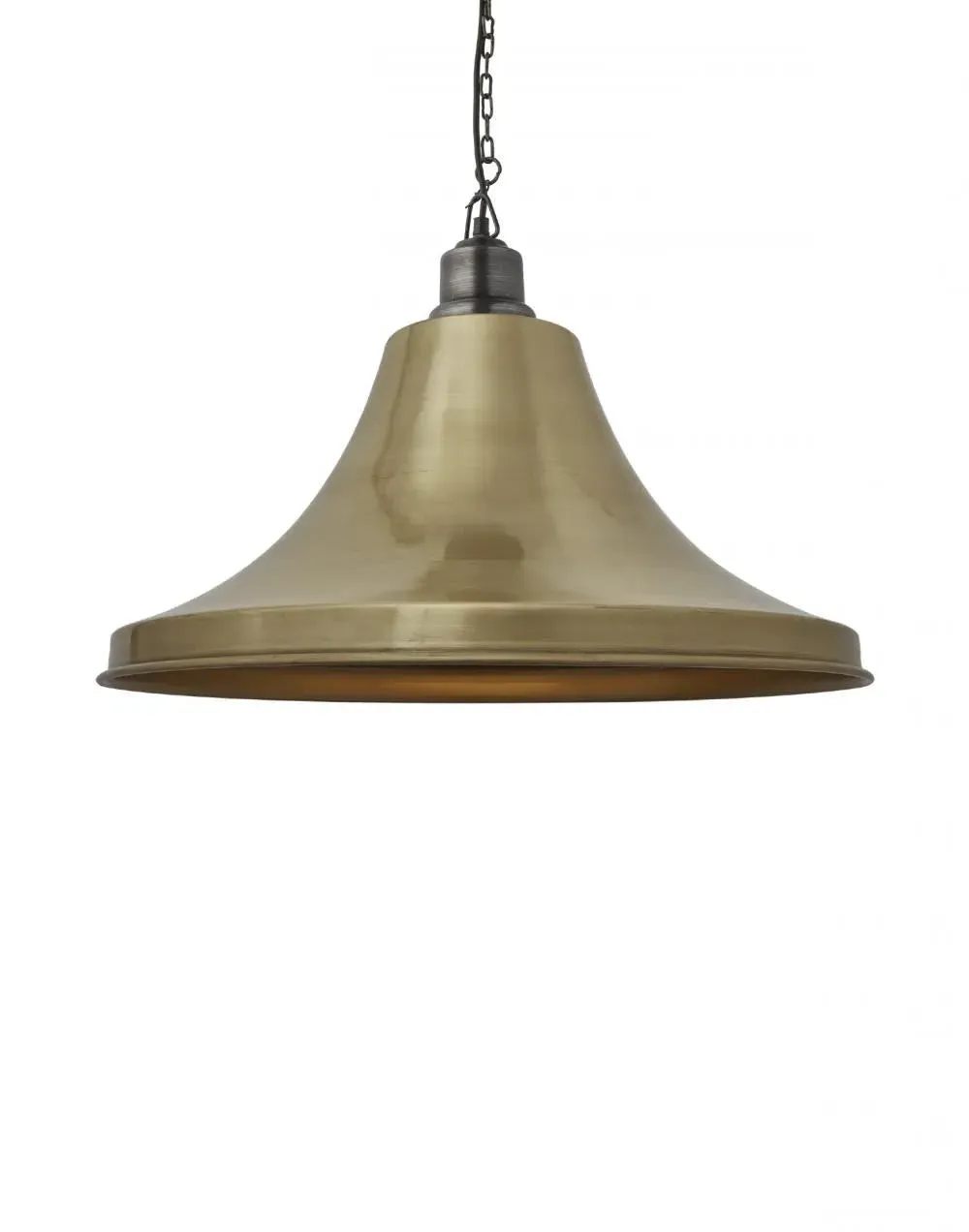 Giant Bell Pendant Light - Brass, Metal