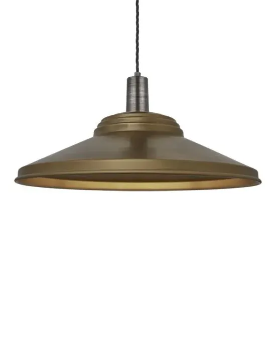 Giant Step Pendant Light - Pewter, Metal