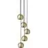 Globe Collection 5-Light Pendant Light - Brass