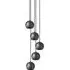 Globe Collection 5-Light Pendant Light - Pewter
