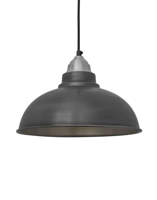 Industrial Pendant Light - Dark Grey, Metal