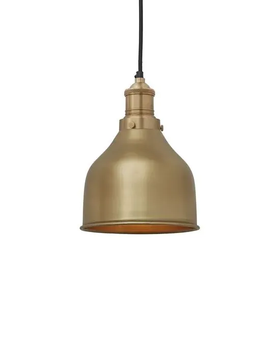 Small Cone Pendant Light - Copper, Metal