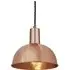 Small Dome Pendant Light - Copper, Metal