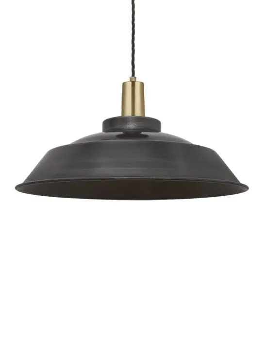 Step Pendant Light - Dark Pewter, Metal