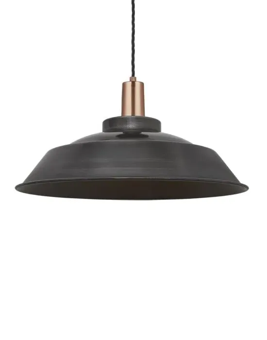 Step Pendant Light - Pewter, Metal
