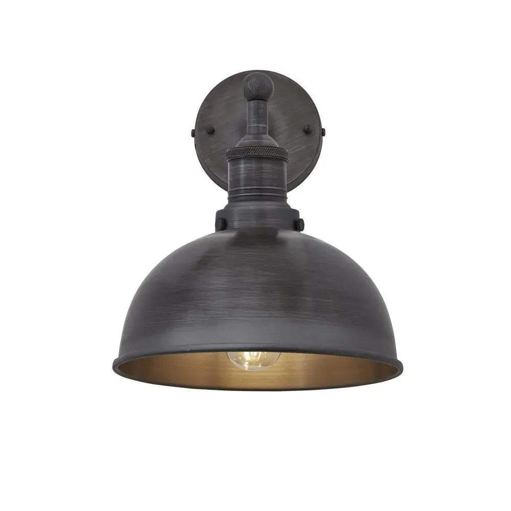 Vintage Sconce Wall Light - Brass, Metal