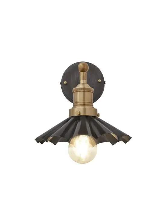 Vintage Sconce Wall Light - Brass, Metal