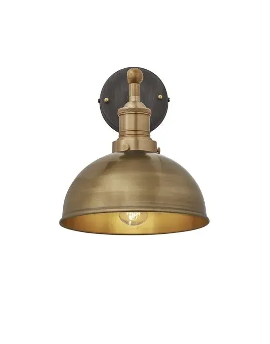 Vintage Sconce Wall Light - Brass, Metal