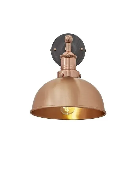 Vintage Sconce Wall Light - Pewter, Metal