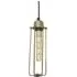 Wire Cage Pendant Light - Antique Brass, Metal