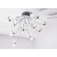 Bird Nest Chandelier - Feather