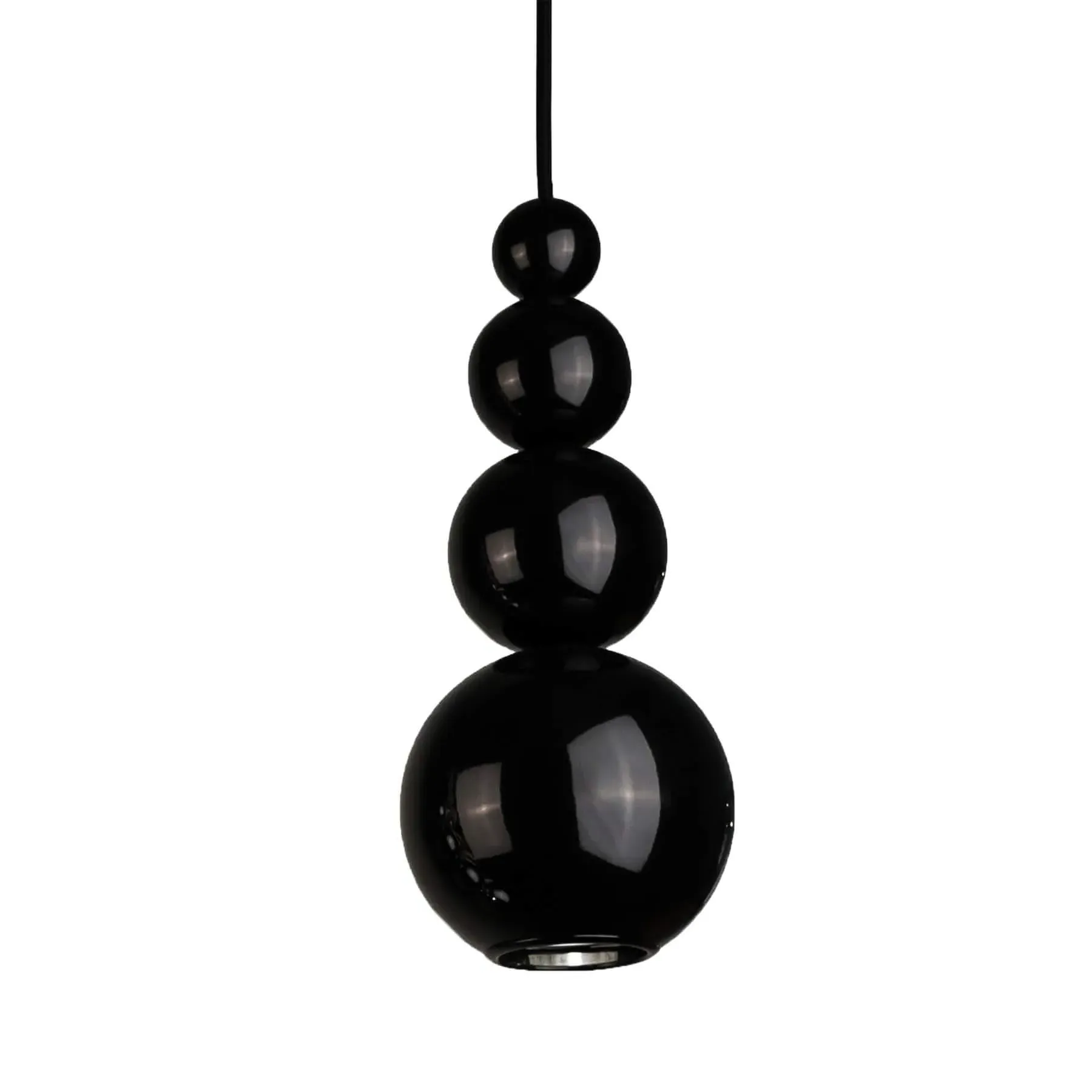 Bubble Pendant Light - Black, Steel image