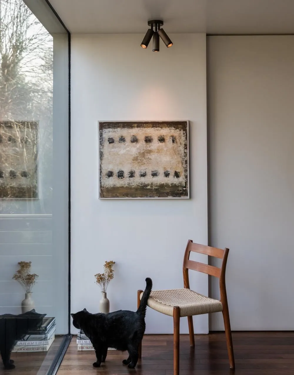 Triple Spot Ceiling Light - Bronze, Brass