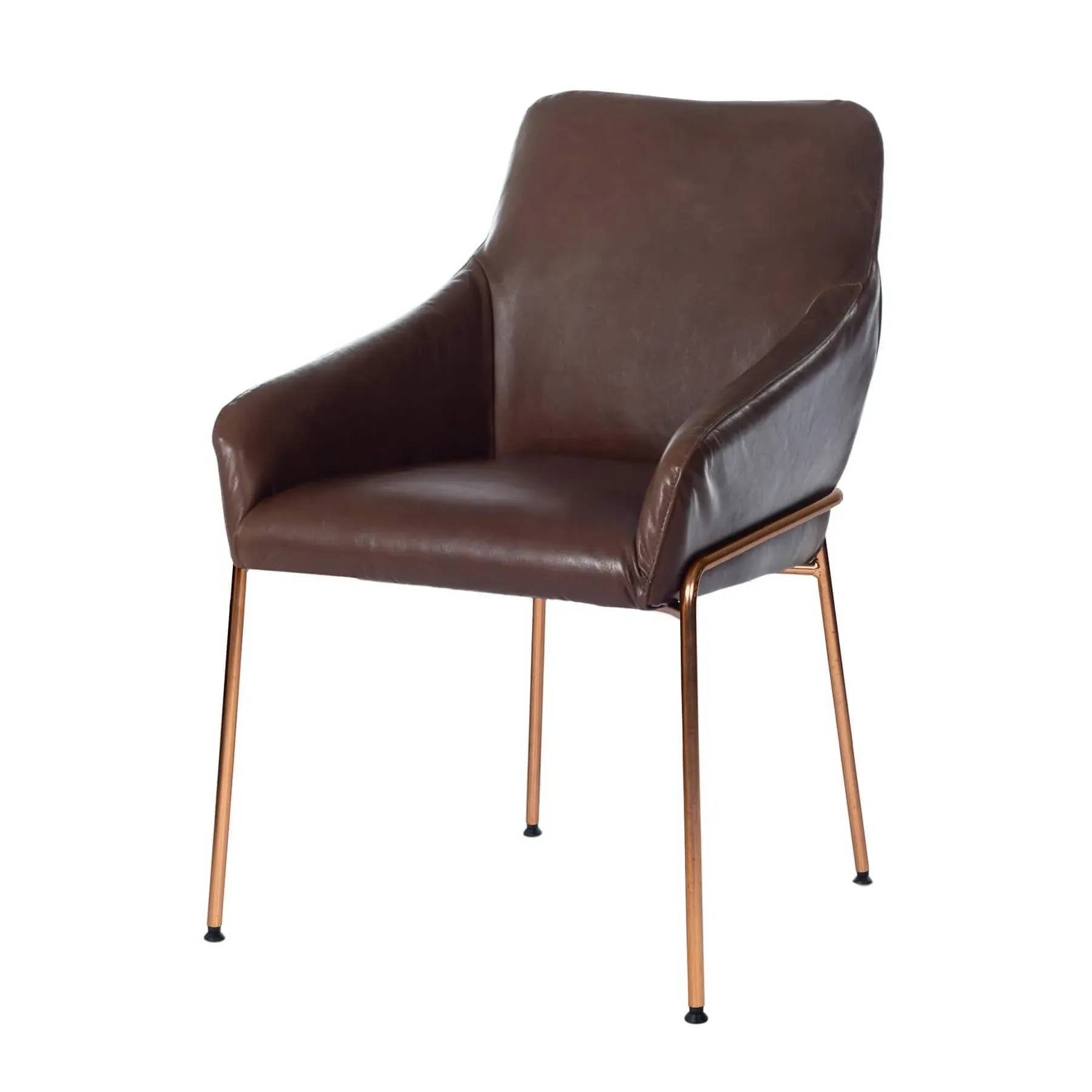 Dining Chair with Arms - Fango, Leather