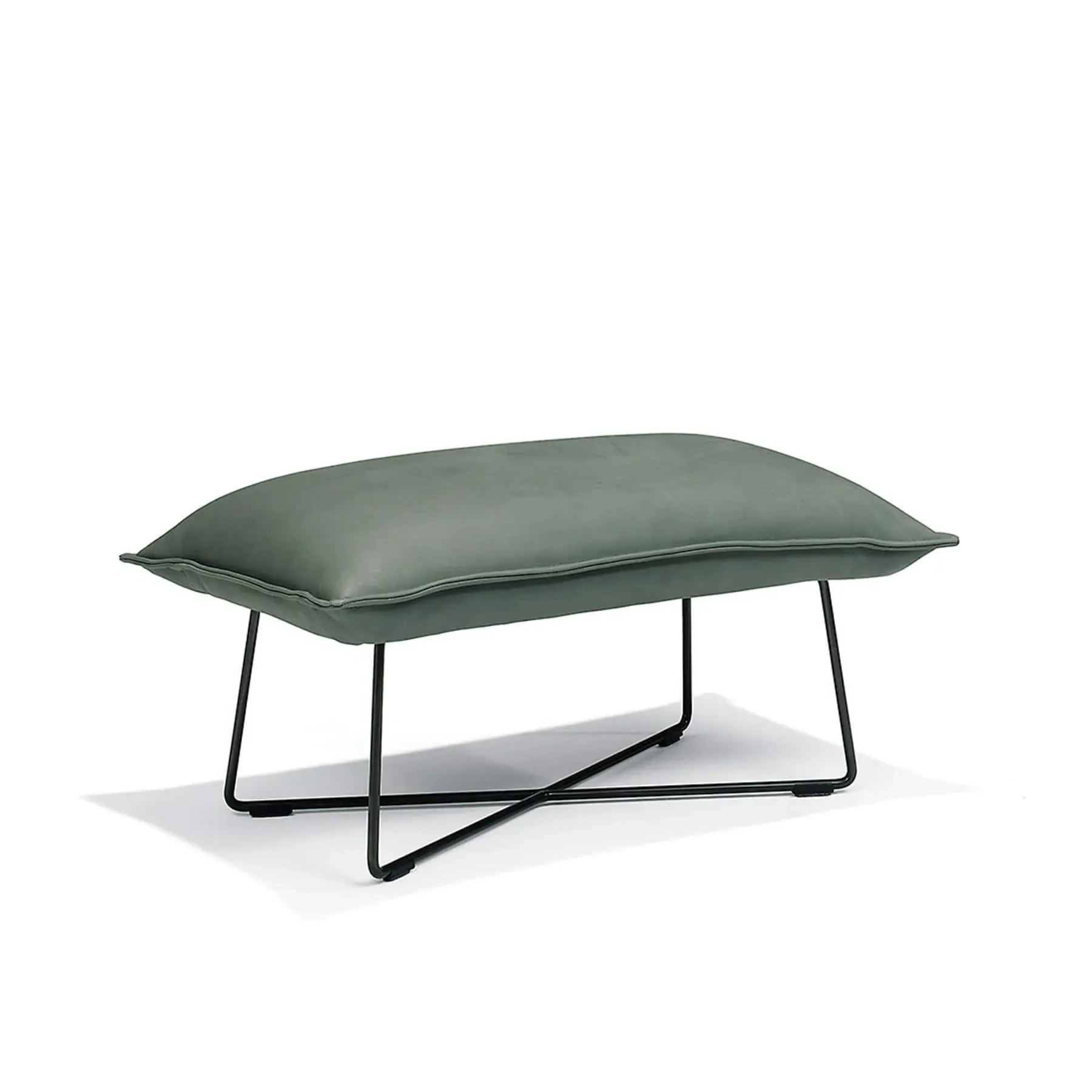 Earl Footstool - Sand, Fabric